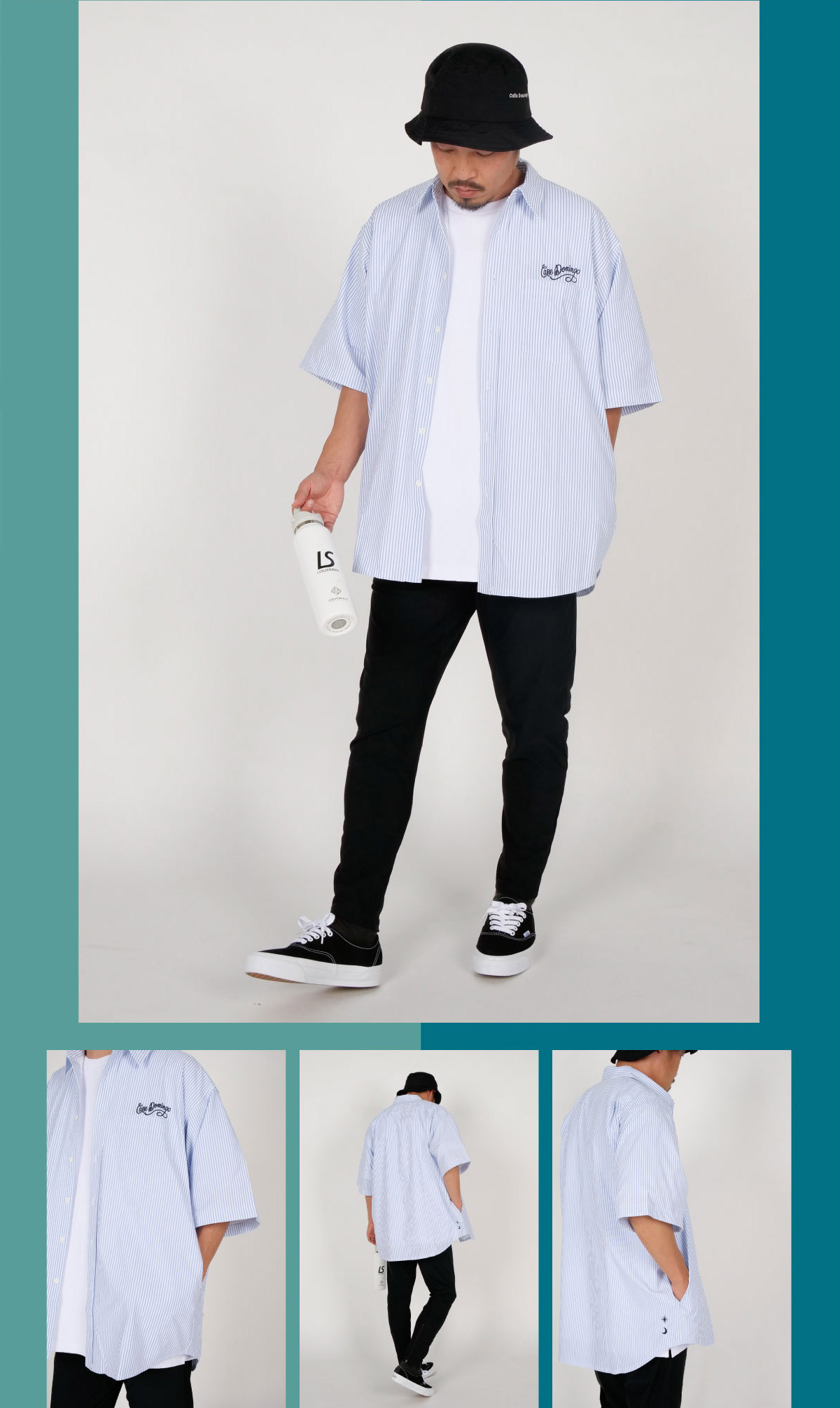 その他 LUZeSOMBRA Domingo  COACH JACKET Game Day Black Los Angeles Dodgers Coaches Jacket
