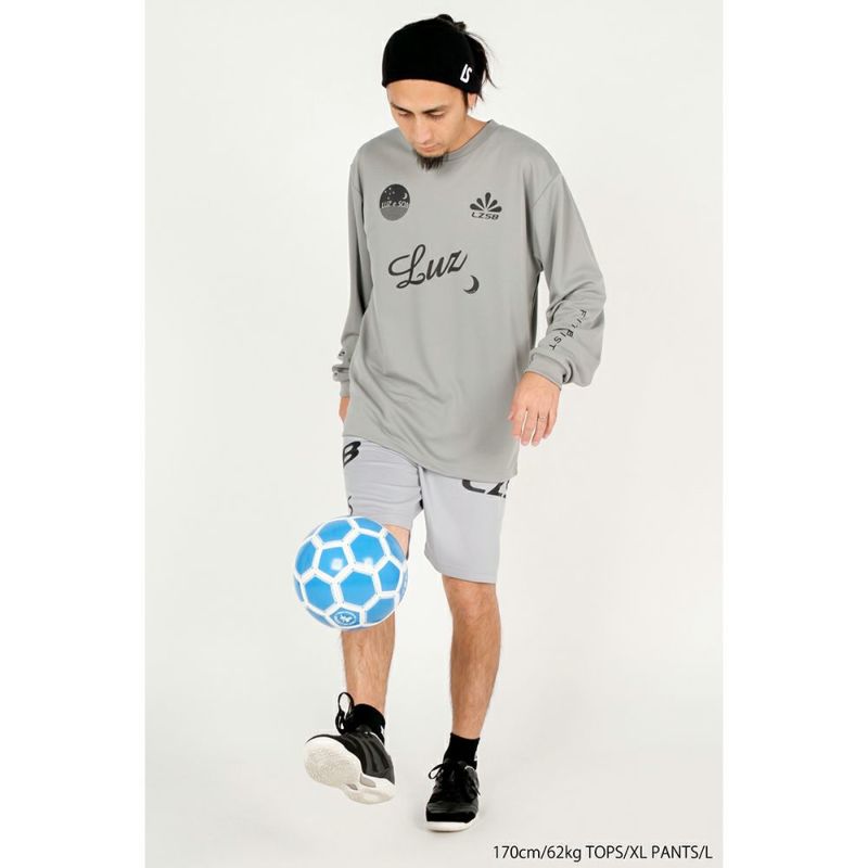 s*a様 Luz e Sombra 長袖シャツ Lサイズ ライトグレー ルースイソンブラ/LUZ e SOMBRA 長袖シャツ/FV COTTONLIKE TOP