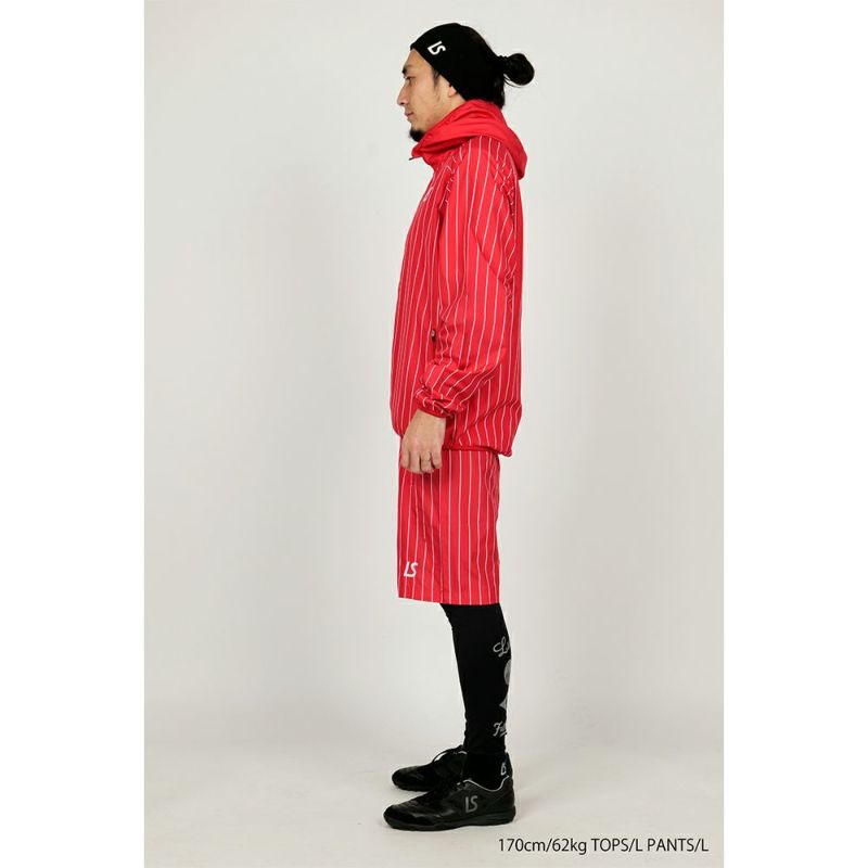 LUZeSOMBRA STRIPE CONFLITO LOGO FULL ZIP PISTE JKT | LUZeSOMBRA