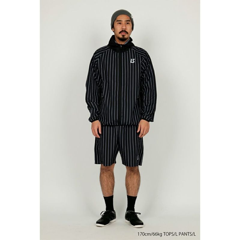 LUZeSOMBRA STRIPE CONFLITO LOGO FULL ZIP PISTE JKT | LUZeSOMBRA