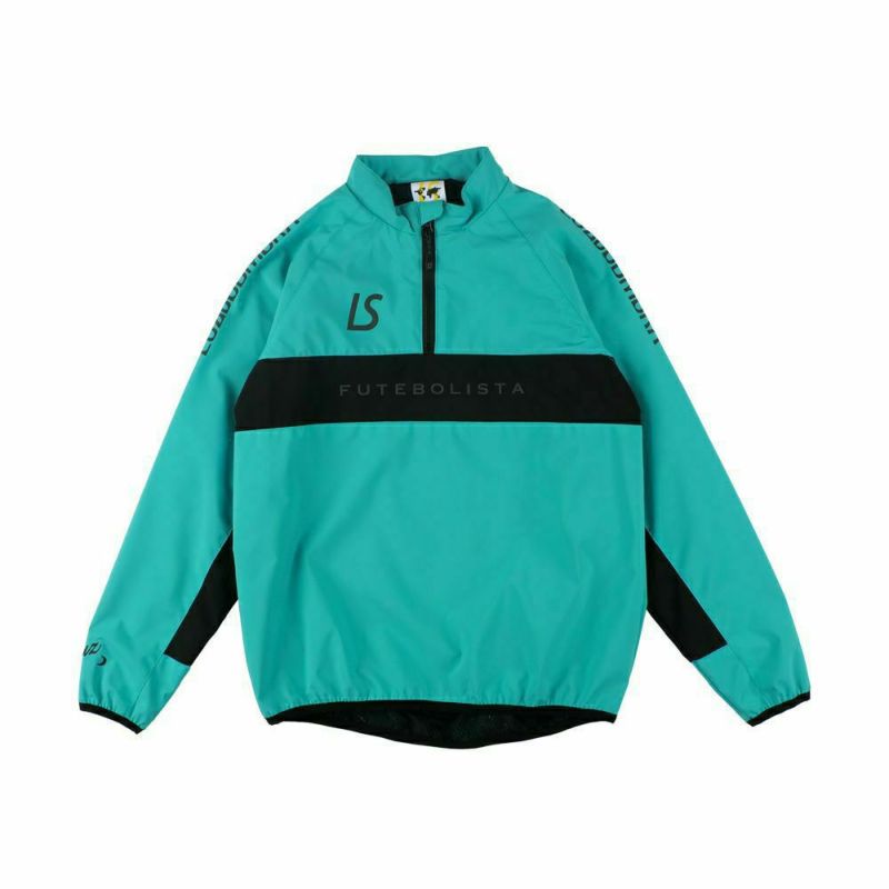 Jr STRETCH TAFTA MESH HALFZIP TOP