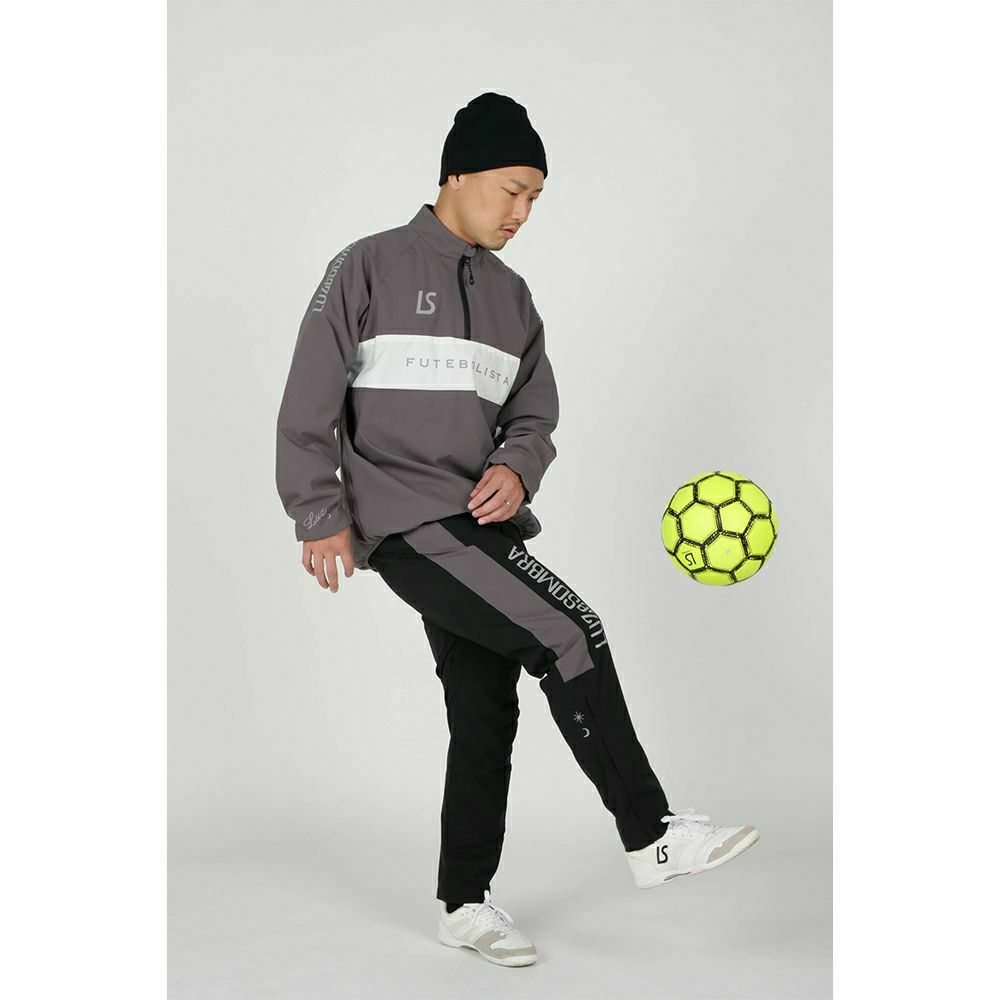 STRETCH TAFTA MESH HALFZIP TOP | LUZeSOMBRA ONLINE STORE