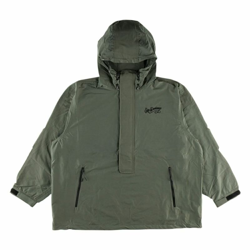 HIDE AND SEEK - Nylon Anorak Jacket (BLACK) / セットアップ