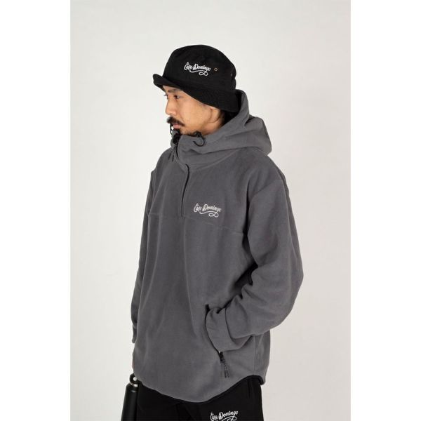 HALF ZIP ROUND FLEECE TOP | LUZeSOMBRA ONLINE STORE