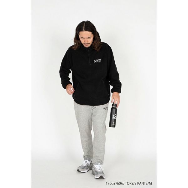 HALF ZIP ROUND FLEECE TOP | LUZeSOMBRA ONLINE STORE