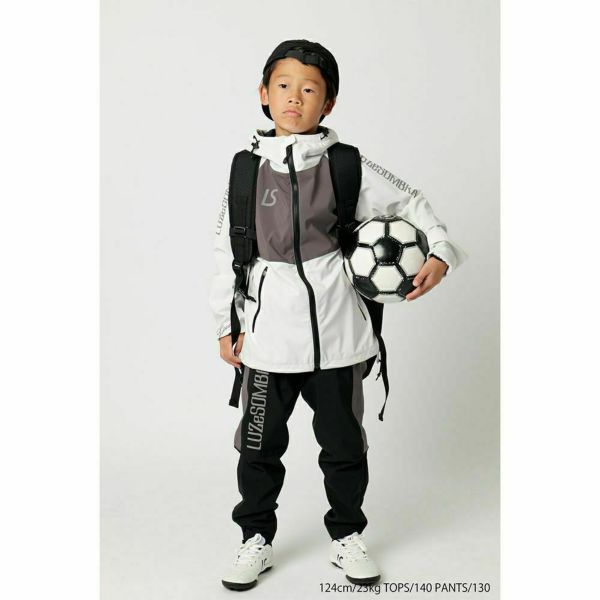 LUZeSOMBRA STRETCH TAFTA MESH JKT グレー L STRETCH TAFTA MESH PULLOVER TOP | LUZeSOMBRA ONLINE STORE