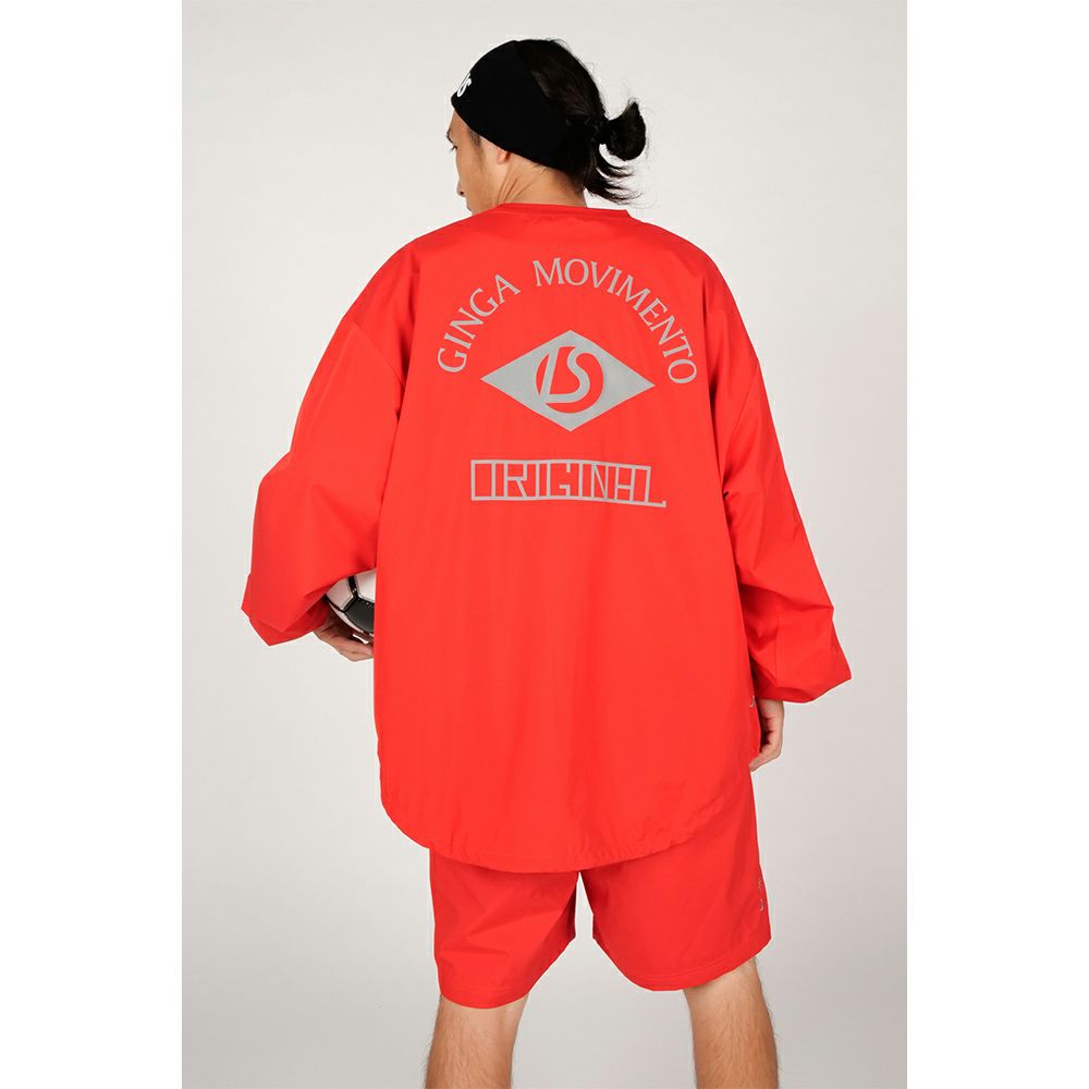 STRETCH TAFTA BAGGY SHORT PANTS ルースイソンブラ LUZeSOMBRA/ルースイソンブラ タフタ ハーフパンツ ショート