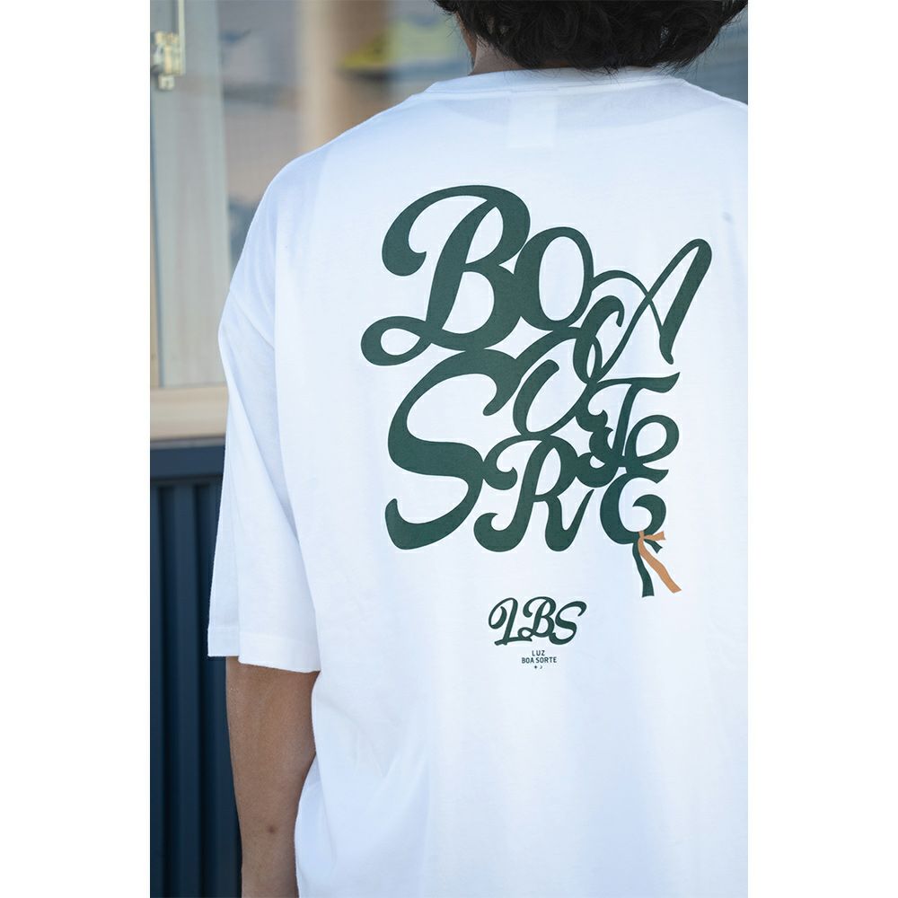 【限定】LUZ BOASORTE TEE（L,WHT） LUZ BOASORTE PRA-SHIRT | LUZeSOMBRA ONLINE STORE